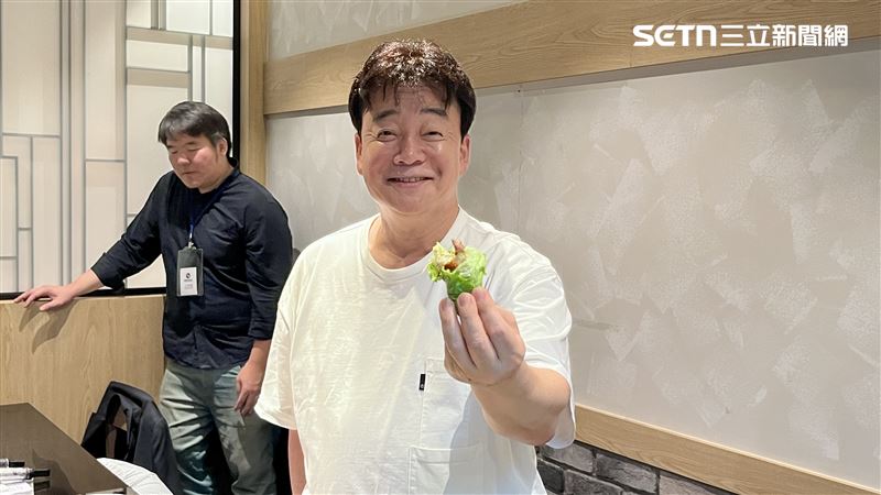 白種元目前各國巡店中，並透露旗下的韓式燒肉明年會繼續展店。(圖／記者賴俊佑攝影)